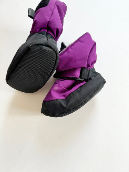 NEW MEC Purple Toaster Booties • 4c-6c