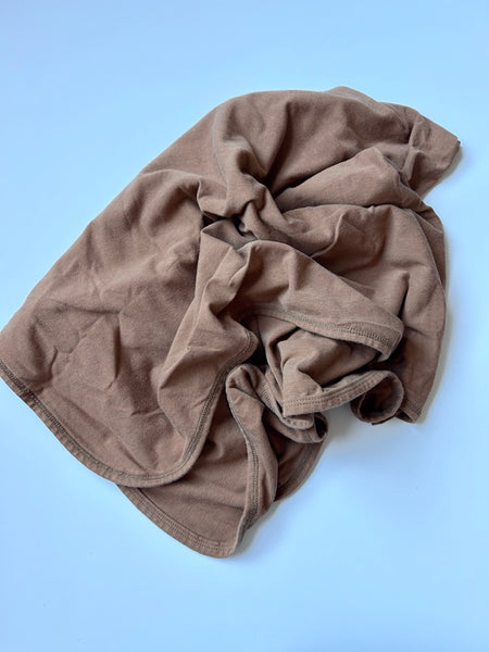 Jax and Lennon Brown Single Layer Everything Blanket • 40" x 40"