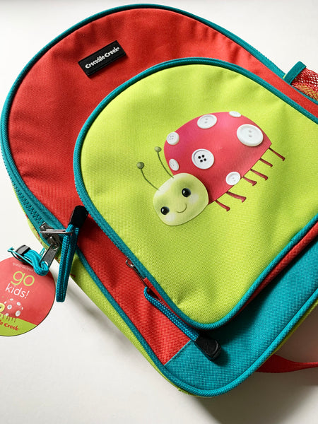 NEW Crocodile Creek Ladybug Backpack