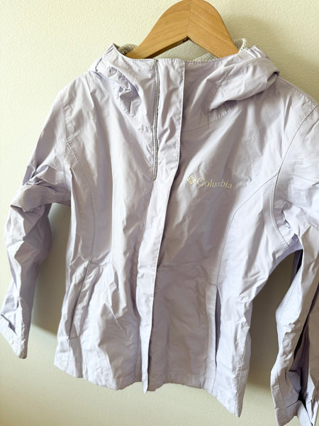 Columbia Lavender Purple Rainjacket • 6 years (Small)