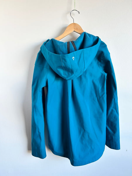 Iviva Blue Long Softshell Hooded Jacket • 10-12 years
