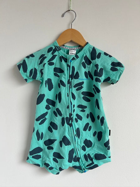 Bonds Shorty Blue Spotted Wondersuit • 18-24 months