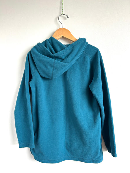 MEC Teal Lightweight Fleece Hoodie • 7-8 years