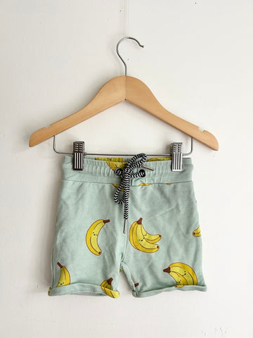 Whistle and Flute Banana Shorts • 1-2 years