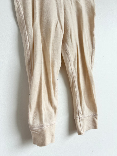 PLAY Wheat Kids Light Pink Merino Pants • 18-24 months