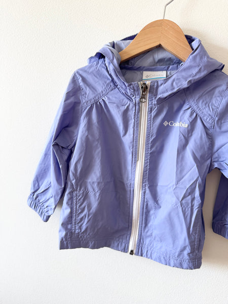 Columbia Periwinkle Windbreaker Jacket • 2-3 years