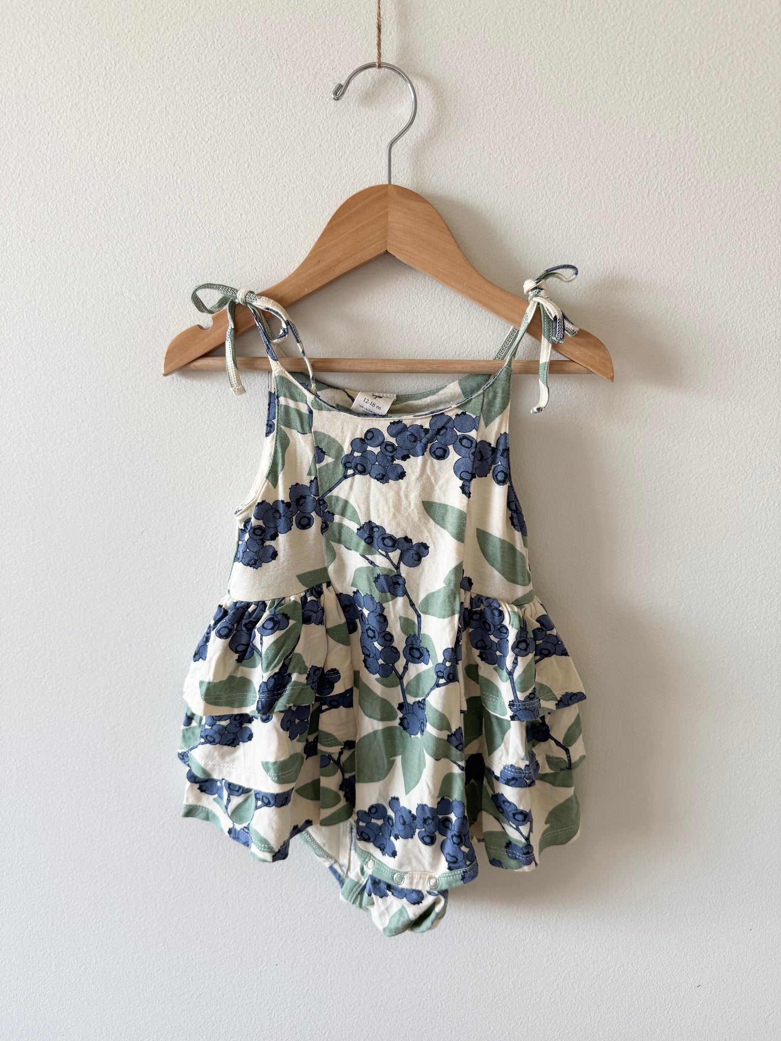 Kate Quinn Blueberry Tank Onesie Dress • 1-2 years