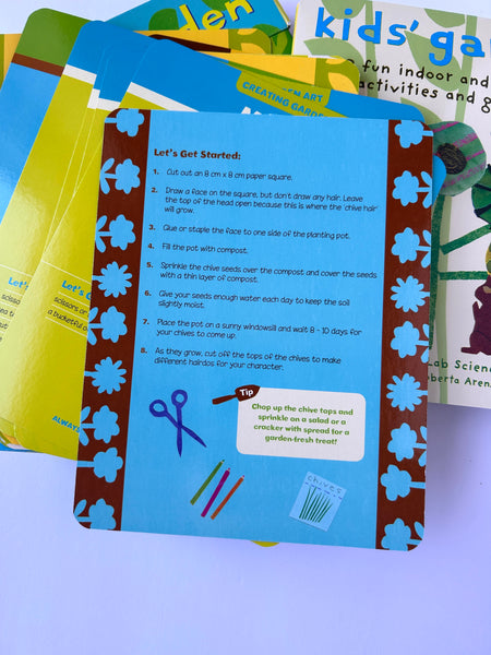 Kid's Garden Activity Cards