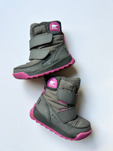 Sorel Grey Winter Boots • 5c