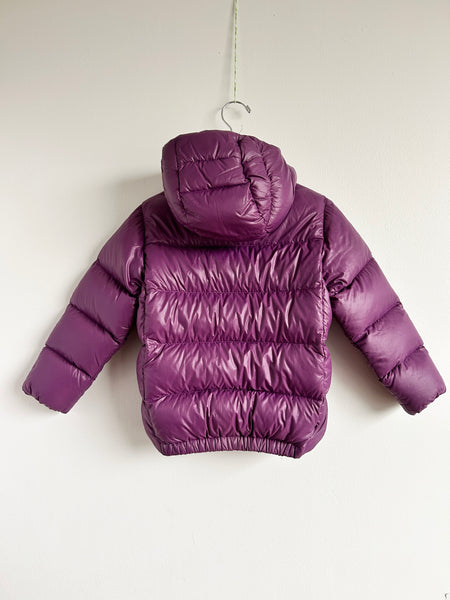 Patagonia Purple Hi-Loft Down Hoodie • 5 years (REPAIRED)