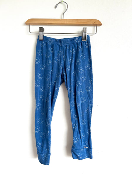 Little and Lively Smiley Face Leggings • 3 years