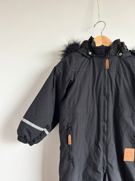 Mini Rodini Black Snowsuit • 5-6 years (106cm)