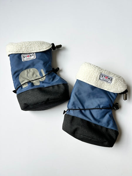Stonz Lined Elephant Booties • 5c/6c (Large)