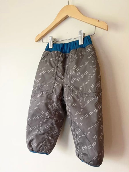 Patagonia Reversible Fuzzy Pants • 12-18 months