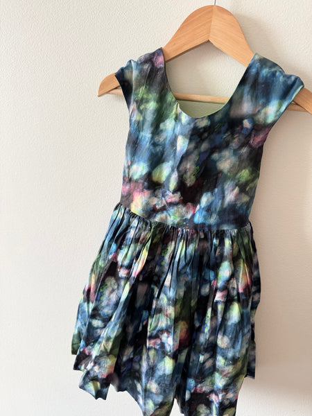 Bijou Sauvage Green Blue Watercolour Tank Dress • 3 years