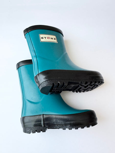 NEW Stonz Blue Boots • 4c