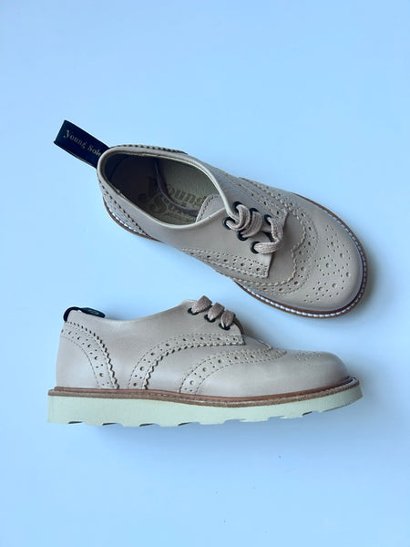 NEW Young Soles London Brando Lace Up Shoes • 12/13c (8" along the bottom)