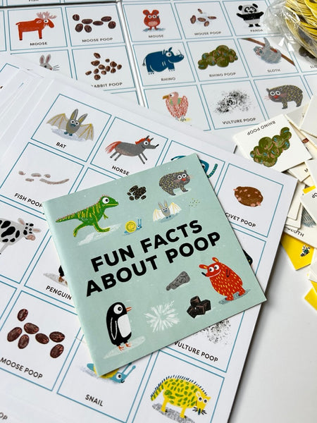 Poop Bingo Game - Bingo for Kids!