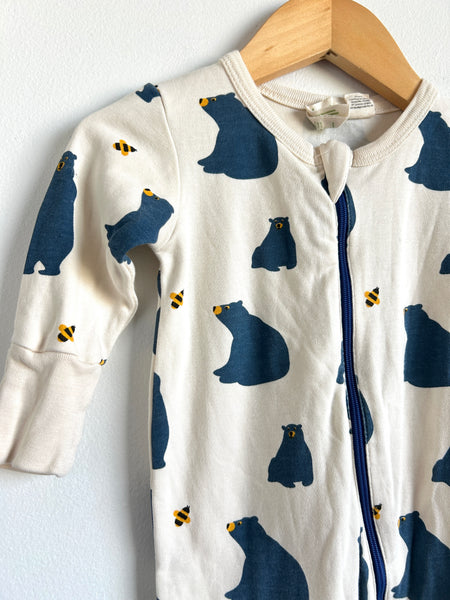 Parade Blue Bears Zip Sleeper • 6-12 months