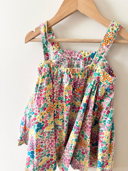 Next Floral Tank Dress • 1-2 years