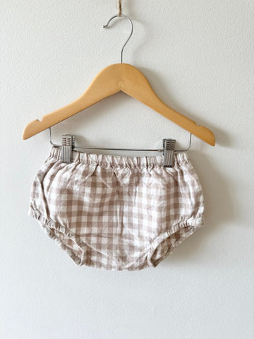 Les Petits Natures Pink Gingham Shorties • 2-3 years