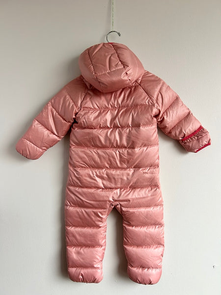 NEW Patagonia Light Pink Down Bunting Suit • 6-12 months (fits big)