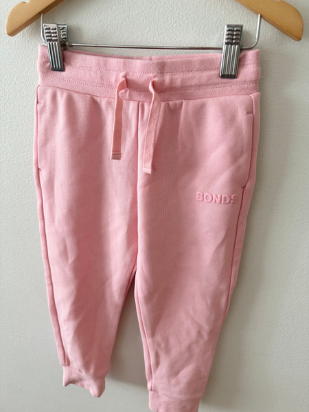 Bonds Pink Joggers • 4 years