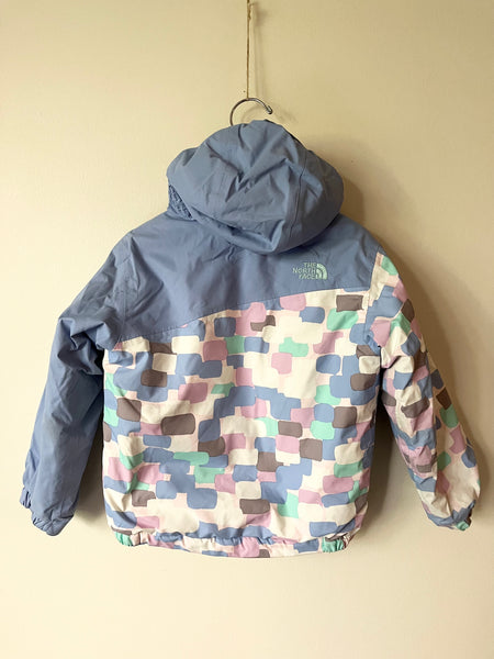 The North Face Blue, Pink and Purple Jacket • 3-4 years