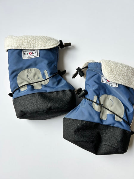 Stonz Lined Elephant Booties • 5c/6c (Large)