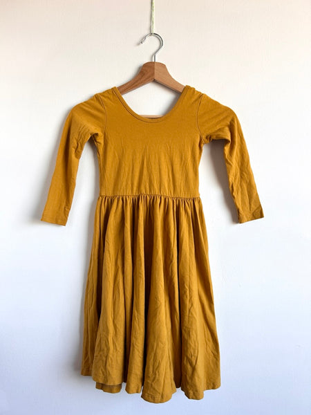 Alice and Ames Yellow Long Sleeve Dress • 7-9 years