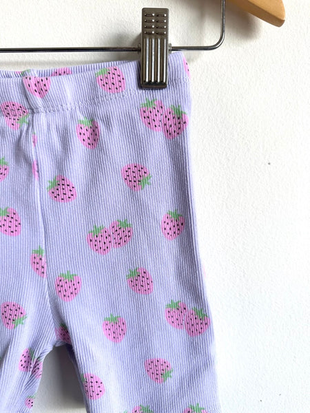 Zara Cotton Strawberry Bike Shorts • 3 years
