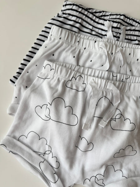 NEW Gap 3pk Cotton Shorties • 18-24 months