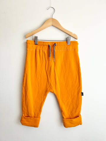 Whistle and Flute Orange Crop Pants • 9-10 years