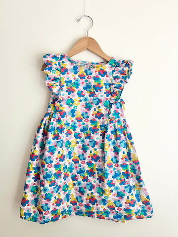 Mini Boden Floral Dress • 3-5 years