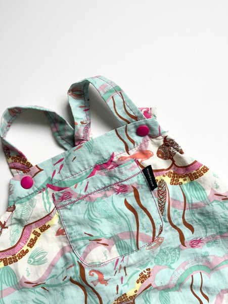 Patagonia 2pc Blue Tank Dress with Fish • 2 years