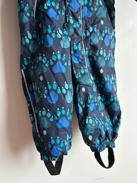 Reima Blue Tracks Snowsuit • 2 years