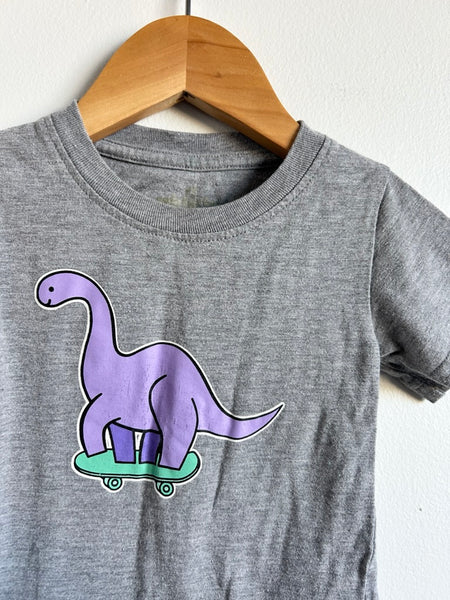 Whistle and Flute Skateboarding Dino T-Shirt • 12-18 months