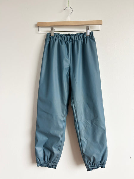 Wheat Kids Quilted Lined Rubberized Rain Pants • 7 years