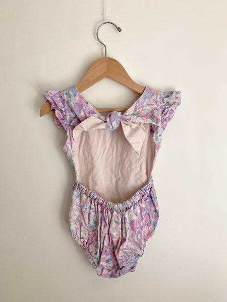 Nest and Nurture Purple "Trixie" Romper • 2 years