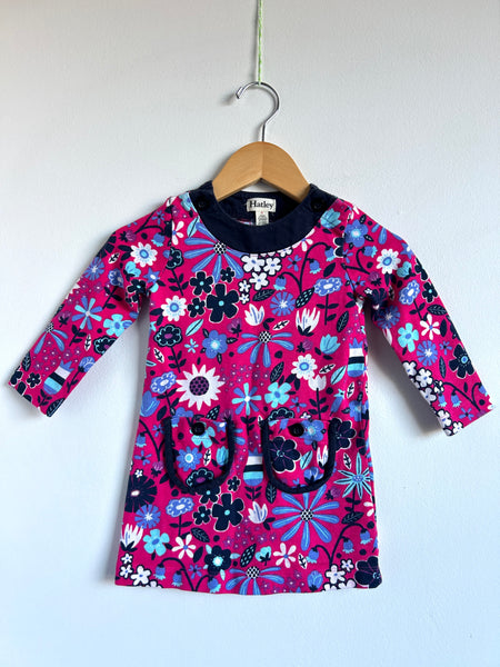 Hatley Floral Dress with Buttons • 1-2 years