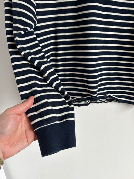 Zara Cotton Striped Long Sleeve Top • 10-13 years