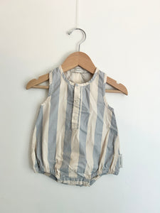 Tiny Cottons Striped Bubble Romper • 3-6 months