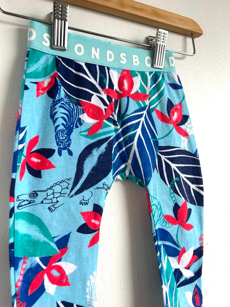 Bonds Blue Tiger Leggings • 6-12 months