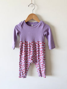 Tea Long Sleeve Purple Romper • 6-12 months