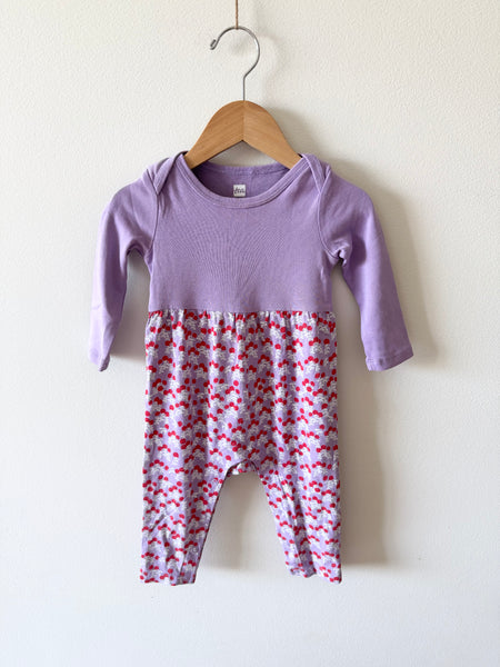 Tea Long Sleeve Purple Romper • 6-12 months