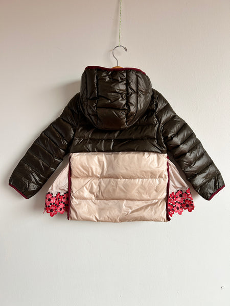 Moncler 2-Tone Puffer with Lace Sides • 5-7 years (120cm)