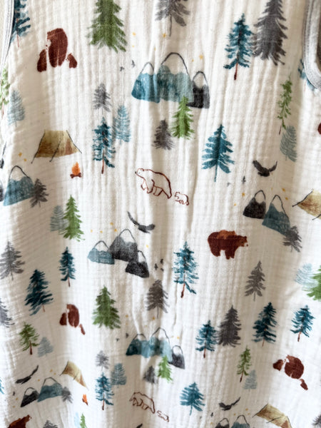 LouLou Lollipop Muslin Sleepsack • 1-2 years (0.5TOG)