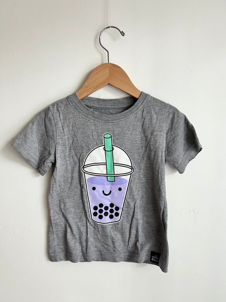 Whistle and Flute Bubbletea T-Shirt • 1-2 years