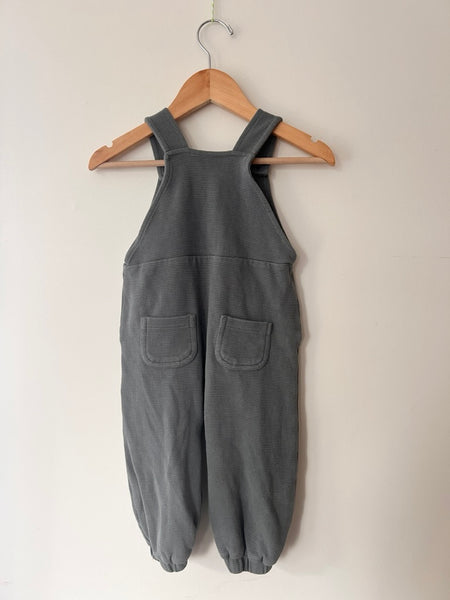 Loved Baby Thick Cotton Ribbed Ovearalls • 18-24 months *