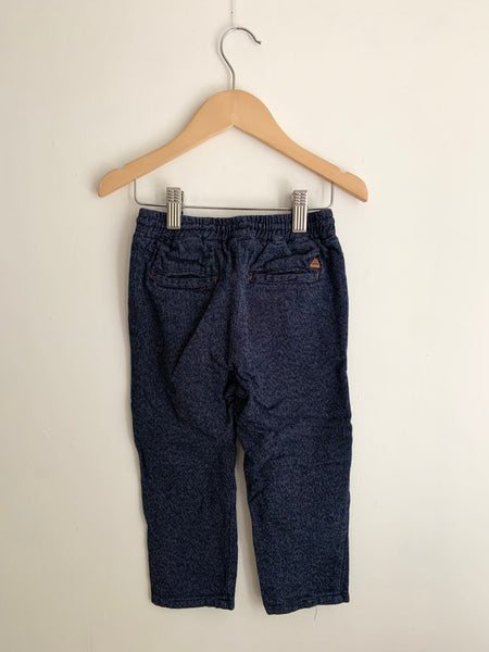 Zara Soft Blue Pants • 2-3 years